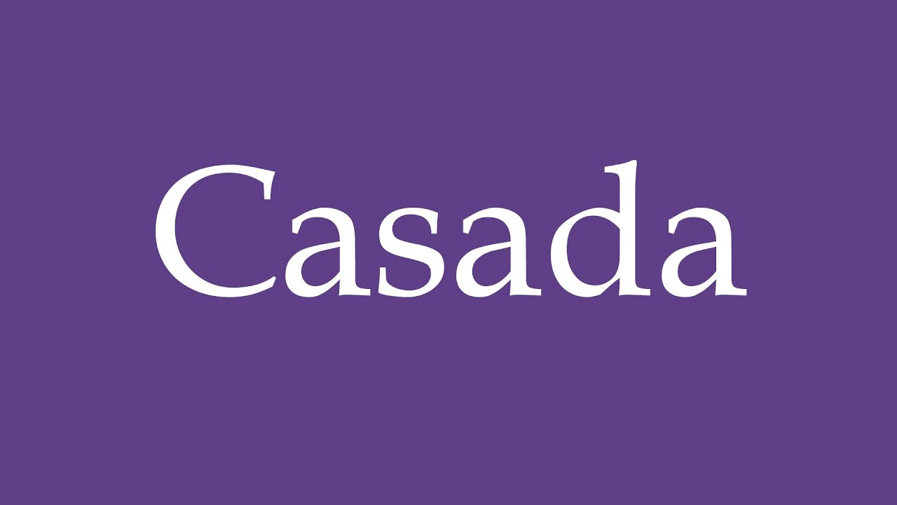 Como Pronunciar ''Casada'' (Married) Correctamente en Español - YouTube