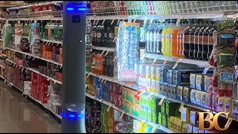 Kroger’s new test robot, ‘Barney’, checks prices, shelves for missing items