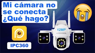 IPC360 HOME mi cámara wifi no se conecta, TUTORIAL CON O SIN QR screenshot 4
