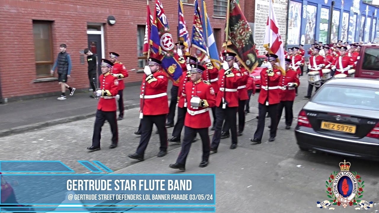 Gertrude Star Flute Band @ Gertrude Street Defenders LOL 525 Banner Parade 3/05/24
