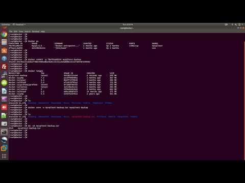 How To Take Backup of a Container In Docker