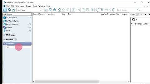 Endnote: Create Group Sets and Groups