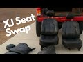 How to install WJ Grand Cherokee Front Seats into a Jeep Cherokee XJ (XJ Seat Swap!)