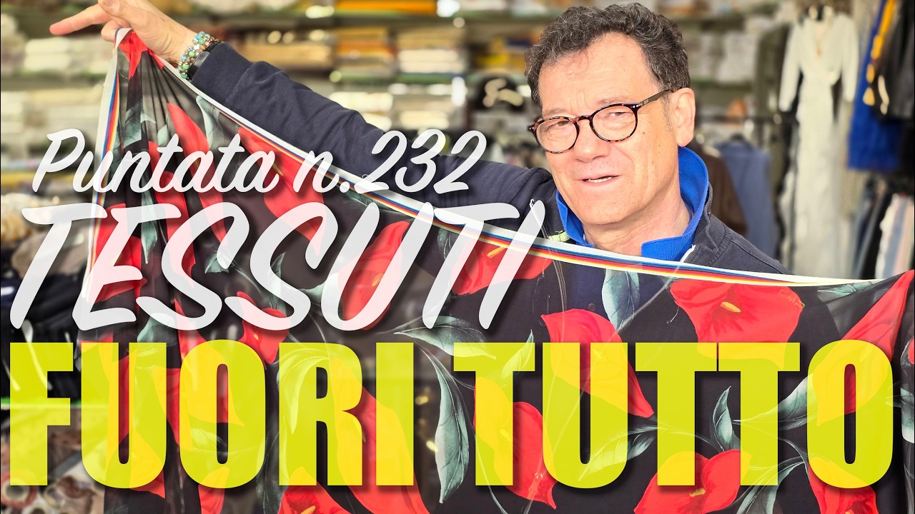 Tessuti Bellissimi da soli 3,90€/Mt. ! 🇮🇹 Gli Scampoli dei F.lli Antonioli - Ep.232 🎥 @loscampolo