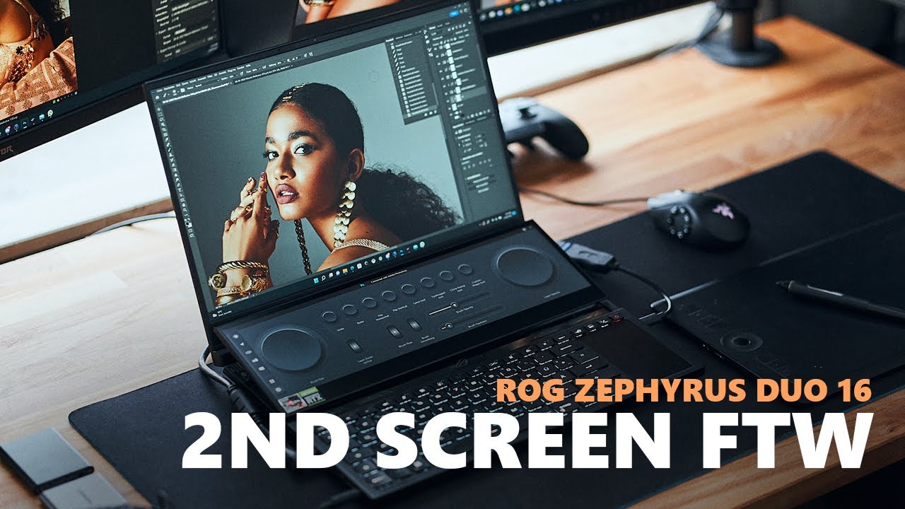 ROG Zephyrus Duo 16 : le PC portable à double écran se met à jour au CES  2023