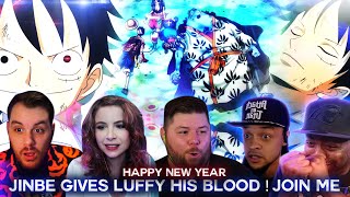 Jinbe Gives Luffy His Blood ! Join Me ! Reaction Mashup