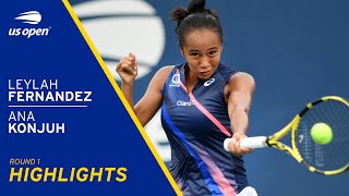 Leylah Fernandez Vs Ana Konjuh Highlights 2021 Us Open Round 1 Youtube Leylah Fernandez Vs Ana Konjuh Highlights 2021 Us Open Round 1 Youtube