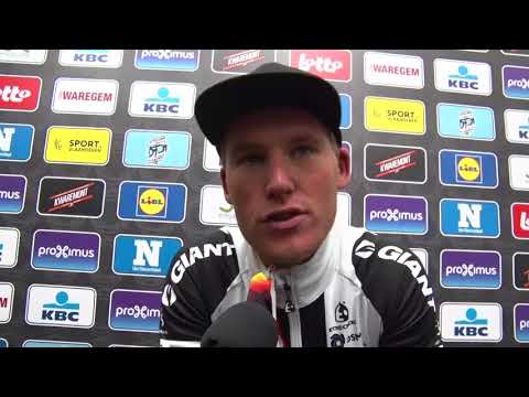 Mike Teunissen - post-race interview - Dwars door Vlaanderen 2018