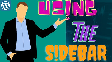 WordPress Gutenberg | USING THE SIDEBAR  | CH 4