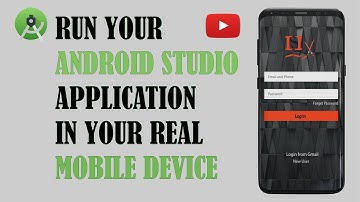How To Run Android Studio App On Real Phone | Android Studio (URDU\HINDI).