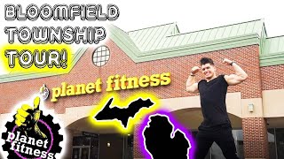 PLANET FITNESS FULL GYM TOUR! (BLOOMFIELD TOWNSHIP MICHIGAN)