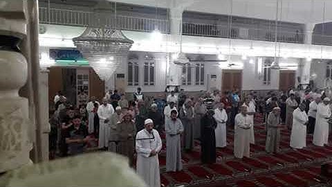 صلاة العشاء مسجد الصحابي زيد بن ثابت بحماة بصوت الإمام سامر ما تيسر من سورة المائدة الصفحة 121 و 122