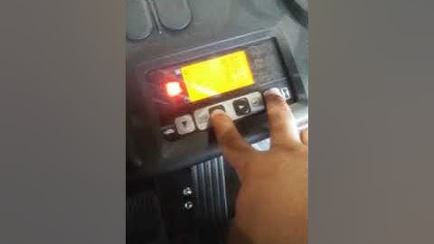 How to unlock menu and speed in toyota fseries forklift
