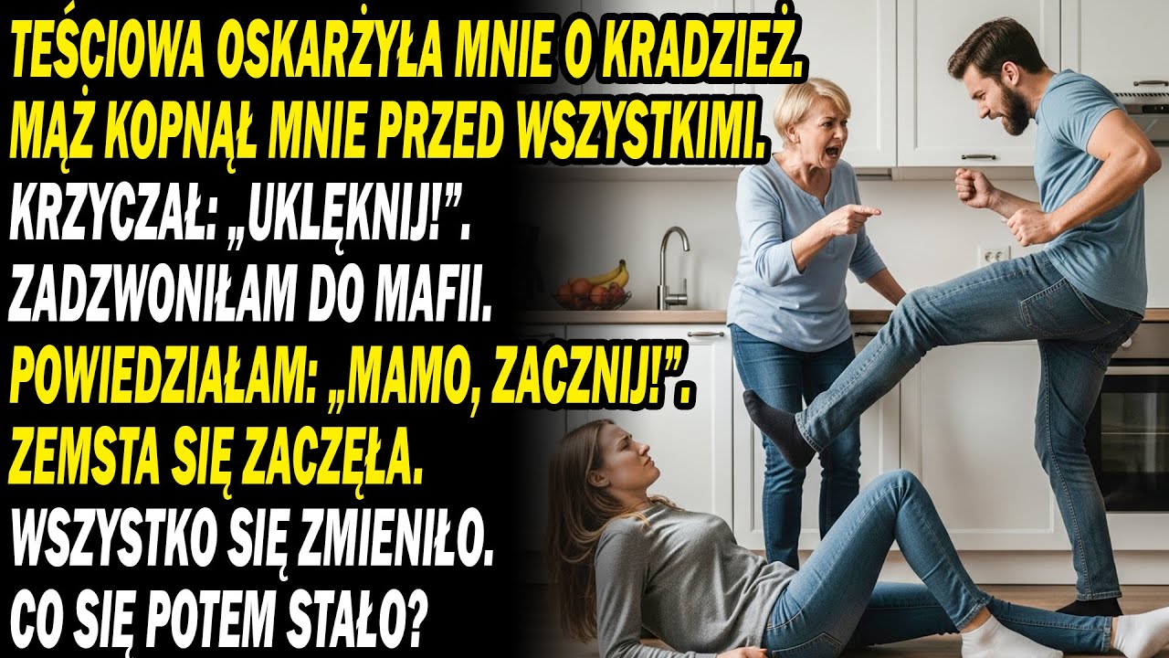 Złodzieju! Teściowa Oskarżyła, Mąż Mocno Kopnął. Jeden Telefon Zrujnował Ich Stulecia Firmę...😈📞.