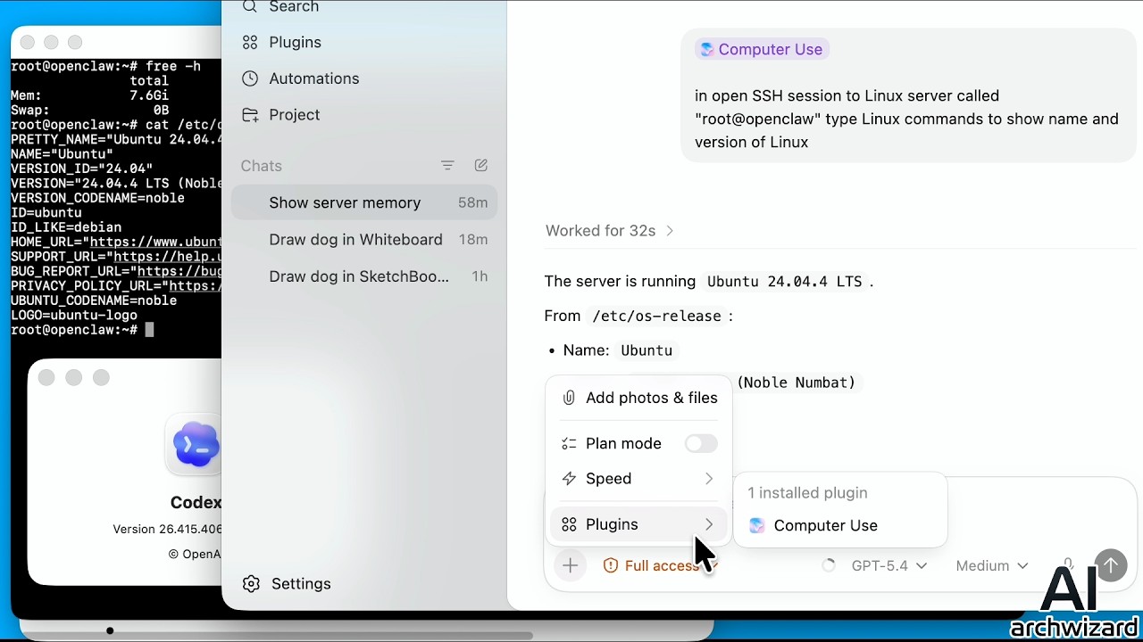How to Use OpenAI Codex Computer Use to Control Mac Apps - YouTube
