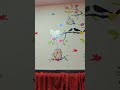 Budget friendly wallpaper 💗💗#meesho#review #shortvideo