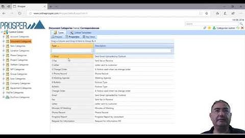 Database Structure  Category Types Types Naming Conventions