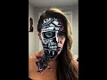 Terminator Killer Robot makeup!!#cosplay #makeup #terminator#transformation#facepainting# Halloween