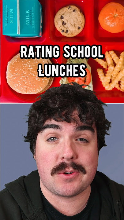Rating A School Lunch 🥪 #shorts