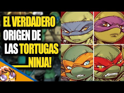 El Verdadero Origen de las Tortugas Ninja - IDW TMNT Vol.1 #1 [Video Comic]