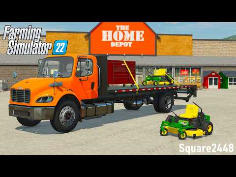 Spring RUSH At Home Depot! (Rentals & Deliveries) | FS22