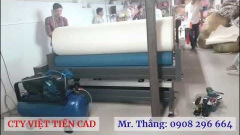 MÁY CẮT TỰ ĐỘNG 1 LỚP CẮT MÚT XỐP