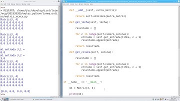 aula 03 matriz parte 30 3 5 7 get coluna implementacao