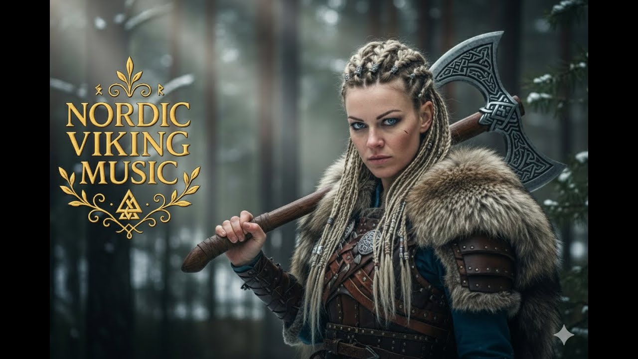 Viking Calm Soundscape ❄️ Peaceful Nordic Vibes