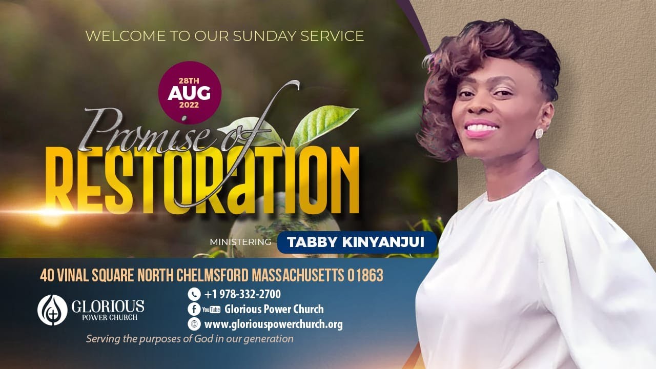 Glorious Power Church Sunday Service 8/28/2022