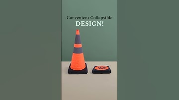 28-Inch Collapsible Traffic Cone Set!