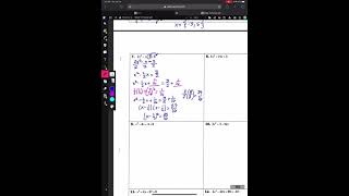 Unit 4 Homework 6 (Algebra 2 Nez)