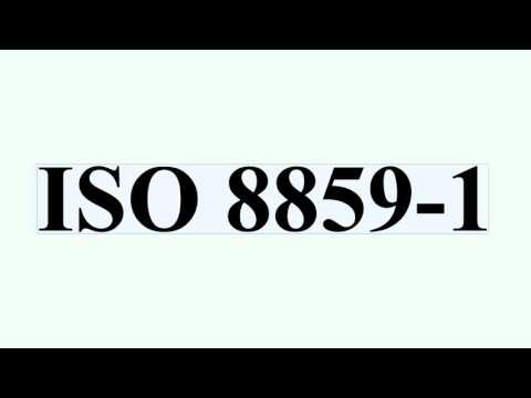 Video: ISO 8859 белгилердин топтому деген эмне?