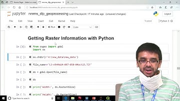 26 June 2020 Geodata Processing using Python  An overview by Shri  Ravi Bhandari
