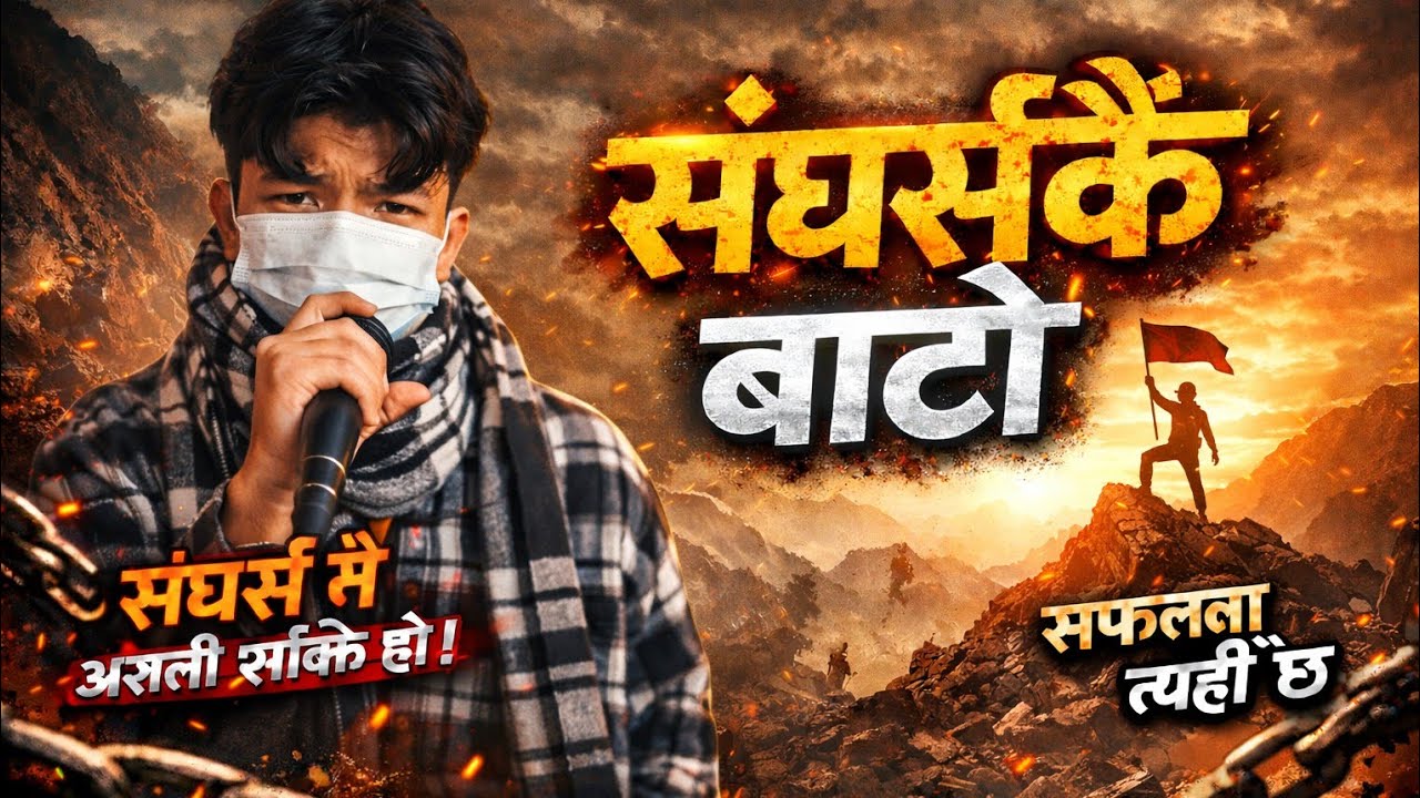 सङ्घर्ष New Nepali Raps Song || Motivated raps song 2026
