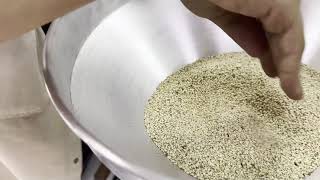 كيف يستخدم آلة استخراج الزيت من البذور - فيديو تجريبي إنتاج زيت السمسم