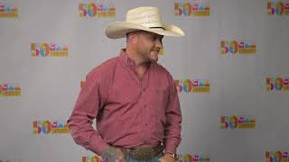 Cody Johnson Interview at 2023 CMA Fest on Carrie Underwood Duet, and More!