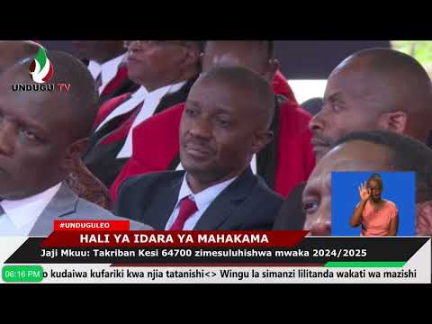 Jaji Mkuu Takriban Kesi 64700 Zimesuluhishwa Mwaka 2024 2025