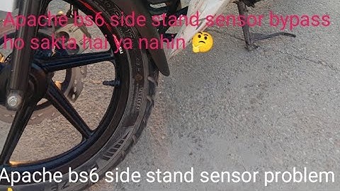 Apache bs6 side stand sensor problem 😭