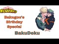 Bakugou Birthday Special || Bakudeku || MHA Texting Story