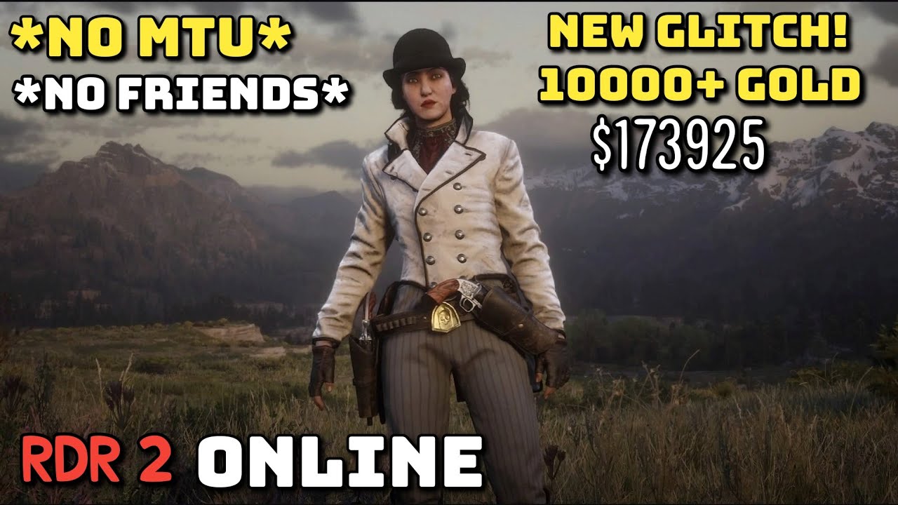 💰NEW EASY METHOD!💰 INFINITE GOLD BARS MONEY XP GLITCH RDR2 ONLINE RED DEAD ONLINE YouTube