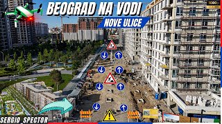 BEOGRAD NA VODI - Nove Ulice, Eskalator kod Ložionice, Projekti i Izgradnja, dron video #beograd