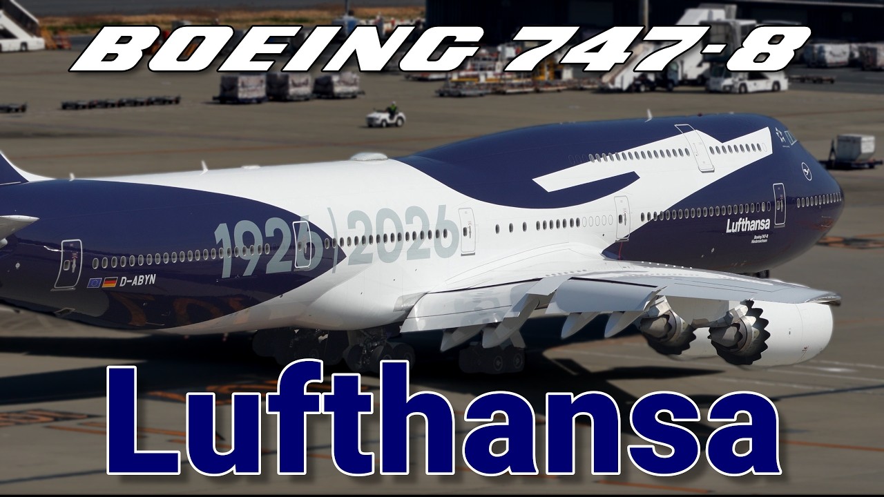 Lufthansa First Arrival at Tokyo Haneda 100th Anniversary Livery
