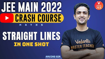 Straight Lines JEE One-Shot🔥 [Dropper Batch for JEE 2022👻] | JEE 2022 (11th Maths) | Vedantu JEE✌
