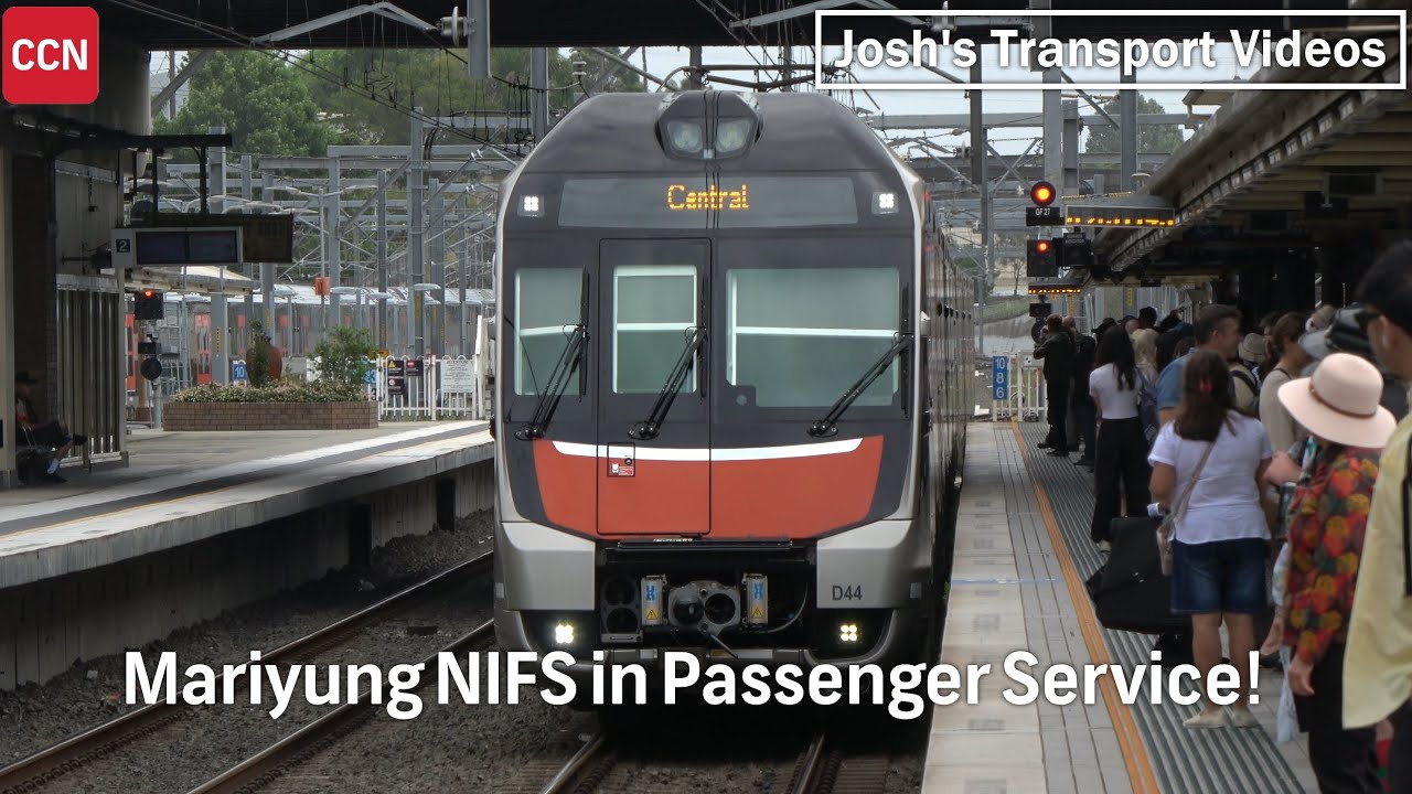 [4K] Mariyung NIF D Sets in Passenger Service! - YouTube
