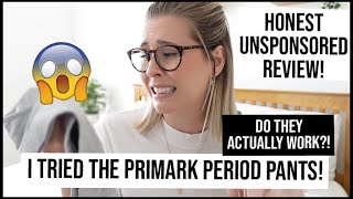 Primark Period Pants HONEST Review - Do They Work & Are They Worth