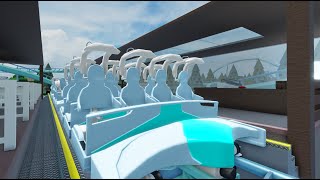 Stand-up roller coaster Theme Park Tycoon 2 (TPT2)! (ROBLOX)