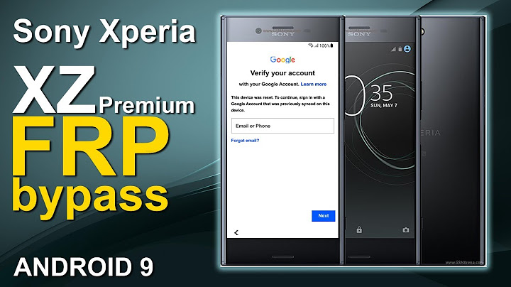 Android 9 ของ sony xperia xz premium ม อะไรบ าง