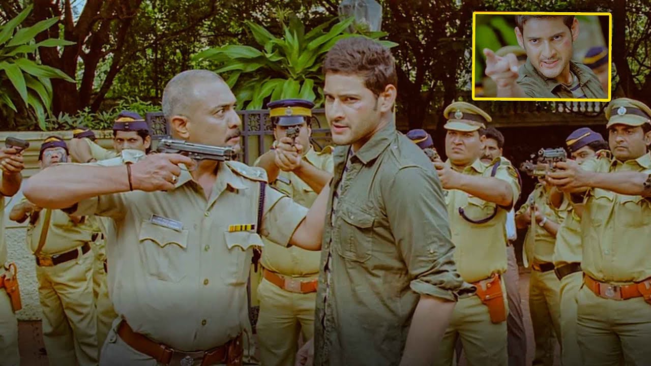 Mahesh Babu Biggest Blockbuster Movie Ultimate Warning Scene || Kotha Cinema