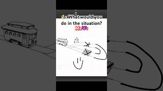 Me…😈#devious #funny #trolleyproblem