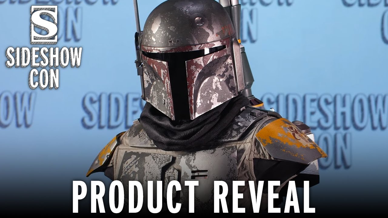 Boba Fett Life Size Bust Star Wars Statue Reveal | Sideshow Con 2022 - Jedi  News